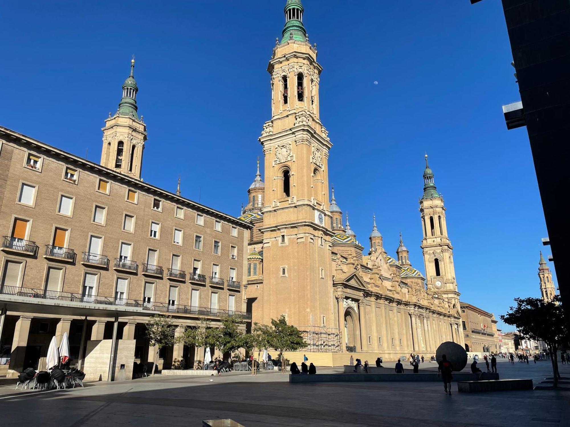 Atico Junto A Mercado Central, Con Parking Gratis Zaragoza Ngoại thất bức ảnh