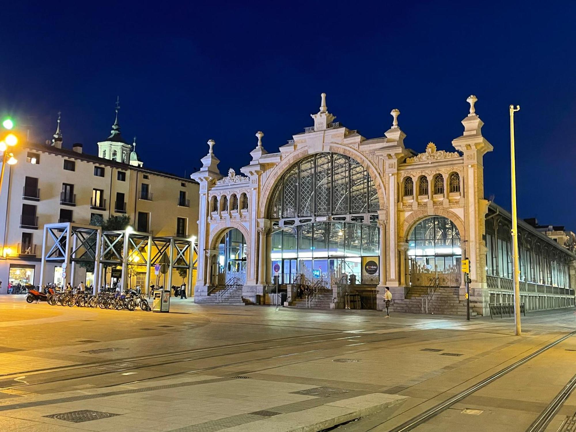 Atico Junto A Mercado Central, Con Parking Gratis Zaragoza Ngoại thất bức ảnh